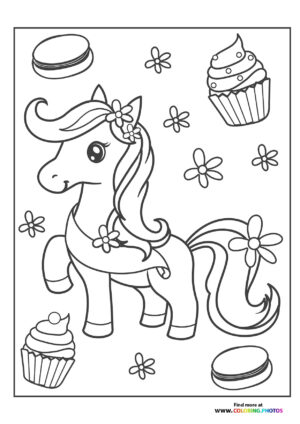 Cupcake pony