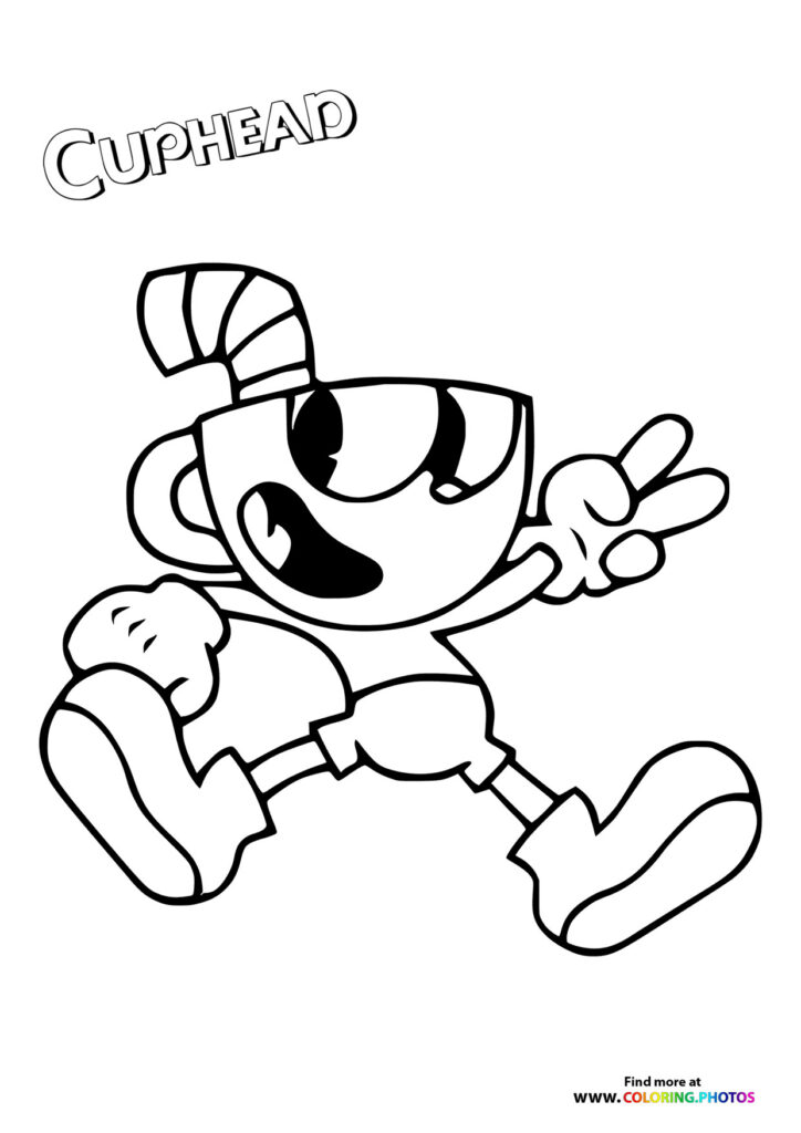 The Cuphead Show - Coloring Pages for kids | 100% free print or download