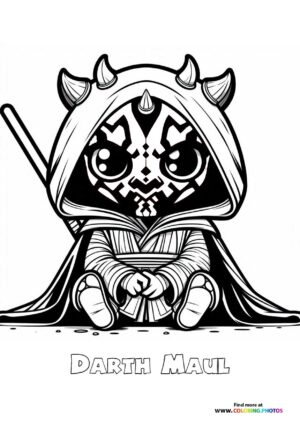 Cute Darth Maul from Star Wars