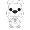 Cute Krypto Super Pet coloring page