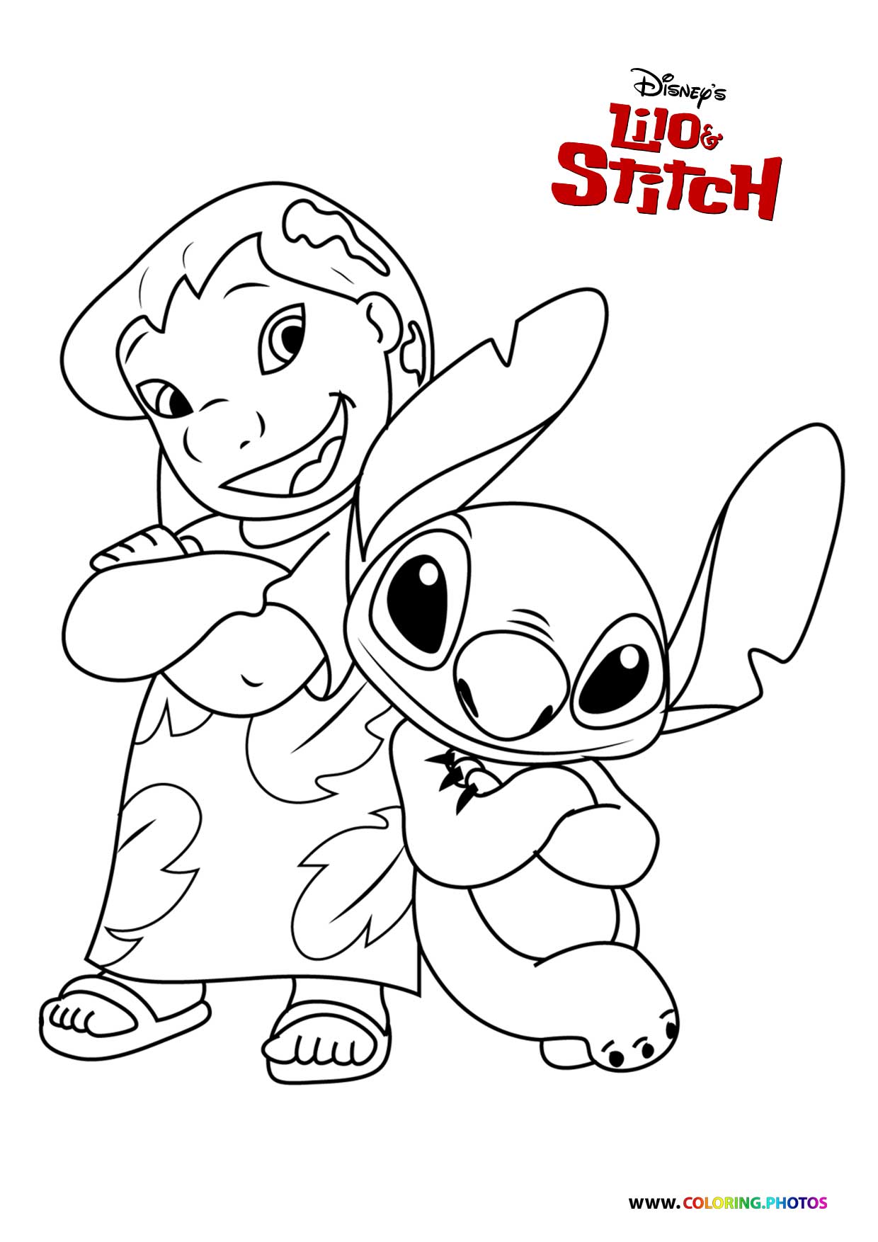 Lilo And Stitch Free Coloring Pages For Kids Coloring Photos Lilo And Stitch Free Coloring Pages For Kids Coloring Photos