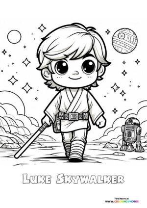 Cute Luke Skywalker from Star Wars