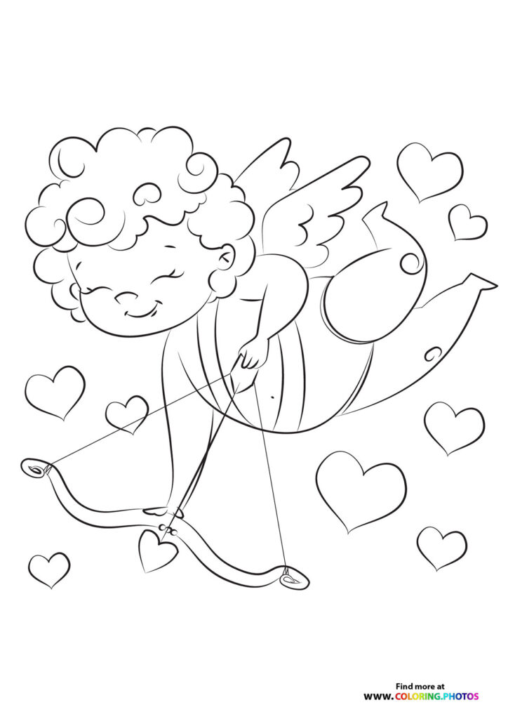 Valentines Day - Coloring Pages for kids | Free and easy print or download