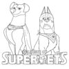 DC League of Super Pets coloring page