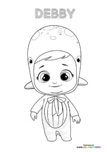 Cry Babies - Coloring Pages for kids | Free and easy print or download