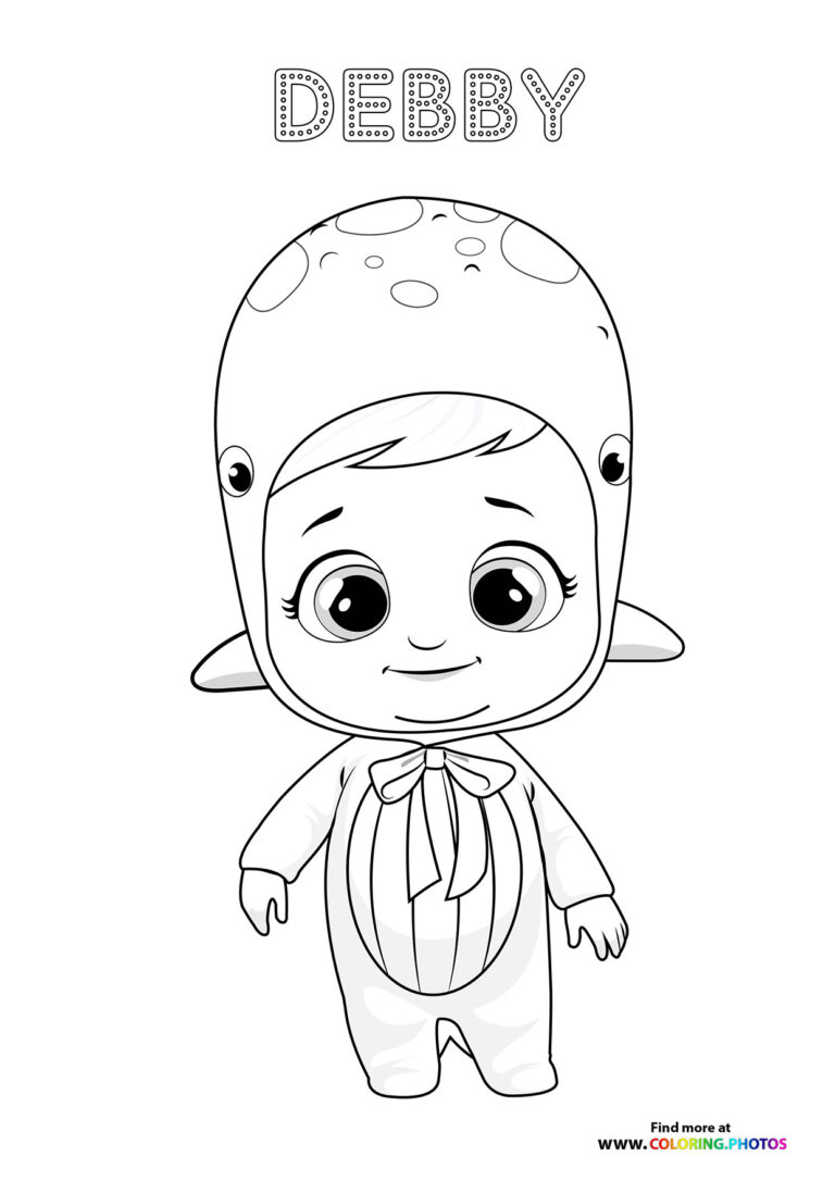 Cry Babies - Coloring Pages for kids | Free and easy print or download