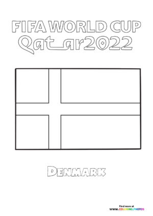 Denmark World Cup flag
