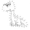 Dinosaur dot the dots worksheet