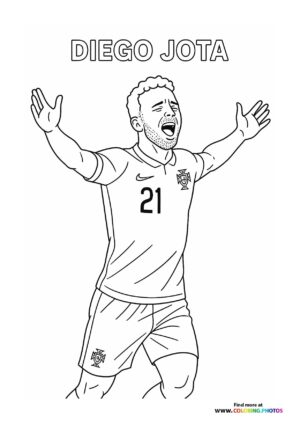 Diogo Jota celebrating