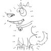 Smiling dogdot the dots worksheet