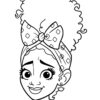 Dolores from Encanto coloring page
