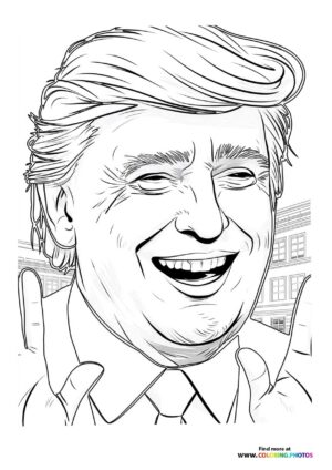 Donald Trump portrait