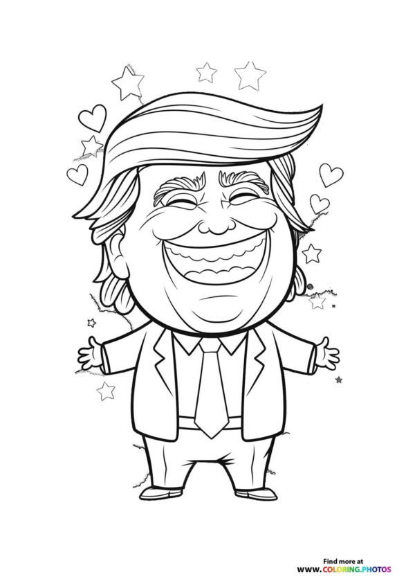 Donald Trump smiling