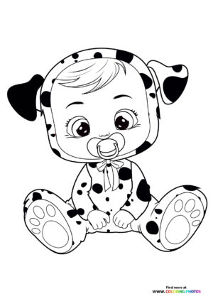 Dotty - Cry Babies coloring page