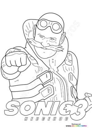 Dr Robotnik from Sonic 3