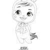 Dreamy - Cry Babies - Gold Edition coloring page