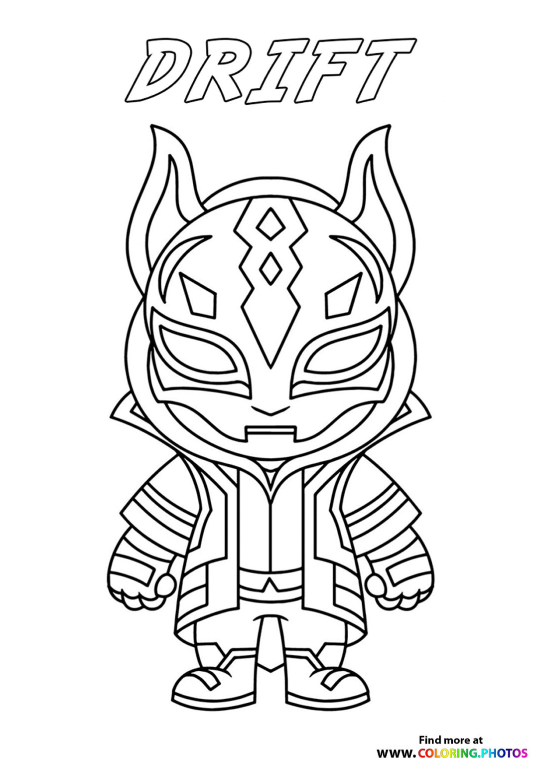 Archetype - Fortnite - Coloring Pages for kids