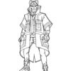 Drift - Fortnite coloring page