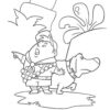Dug and Russell coloring page