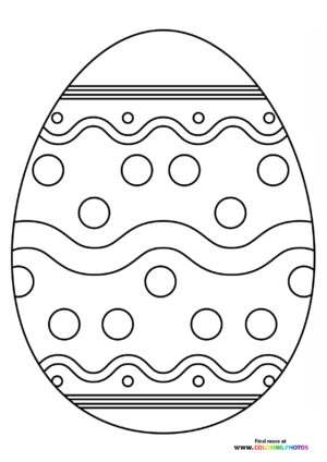 Easter eggs - Coloring Pages for kids | Free and easy print or download