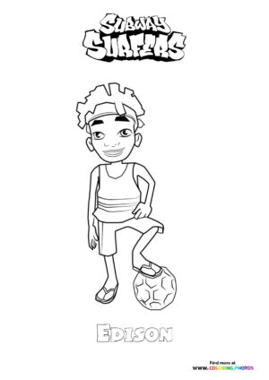 Edison from Subway Surfers