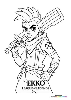 Ekko from League of Legends