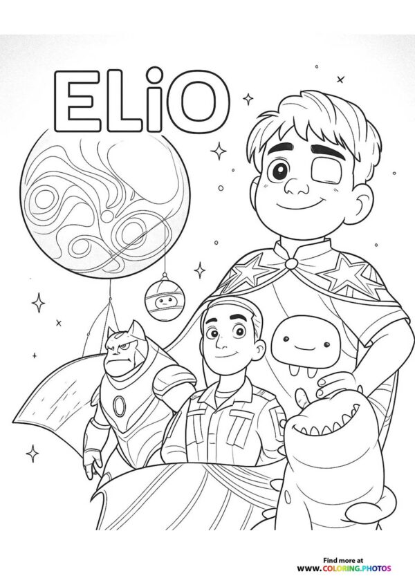 Elio animated movie cover