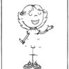 Emily connect the dots coloring page