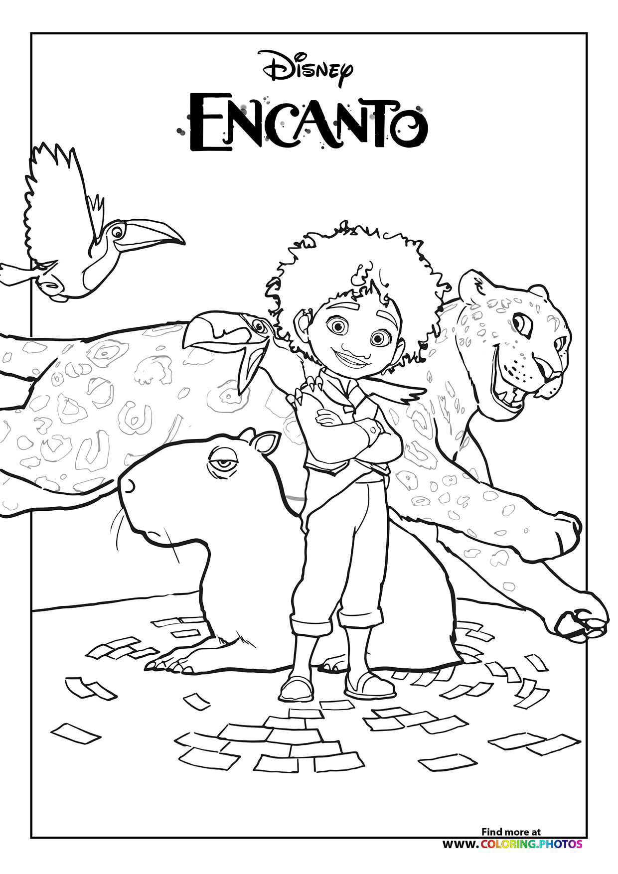 Antonio   Coloring Pages for kids