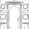 Encanto magical doors to decorate coloring page
