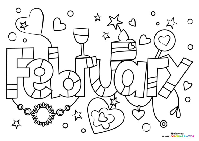 Winter - Coloring Pages For Kids 