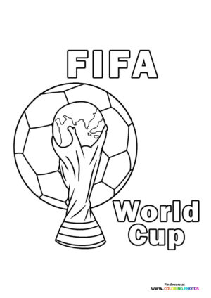 Fifa World Cup - Coloring Pages for kids