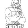 Fortnite Abstrakt coloring page
