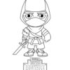Fortnite Ninja coloring page