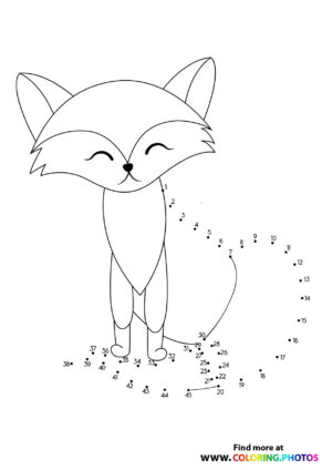 Fox dot the dots worksheet