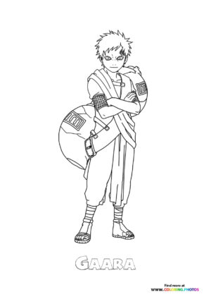 Gaara ready from Naruto