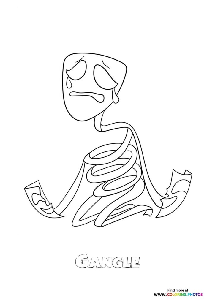 Free The Amazing Digital Circus Coloring Pages For Kids Print Or 