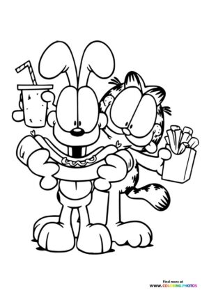 Free Garfield Movie Coloring Pages | Download & Print for Kids