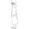 Gayle from Bob's Burgers coloring page