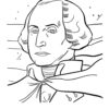 George Washington coloring page