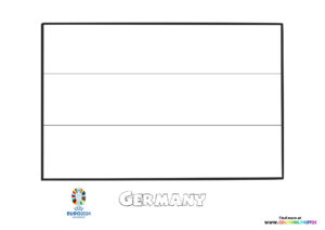 Germany flag Euro 2024