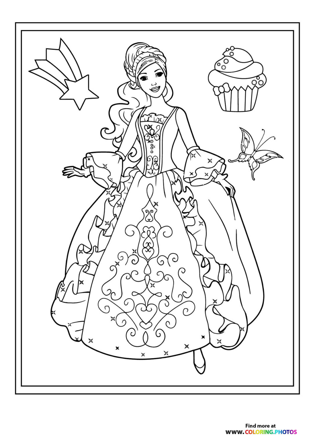 Fashion girls - Coloring Pages for kids | Free and easy print or download