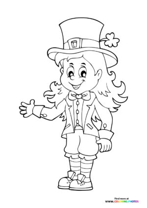Girl leprechaun