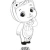 Glam - Cry Babies - Tutti Frutti coloring page