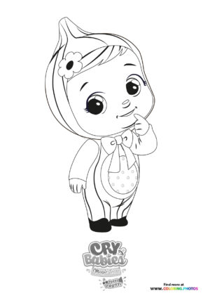 Glam - Cry Babies - Tutti Frutti coloring page
