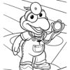 Gonzo - Muppet Babies coloring page