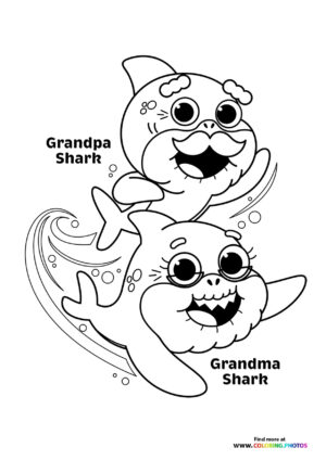 Grandpa and Grandma shark