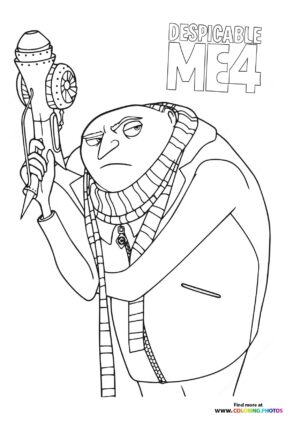 Gru Despicable me 4