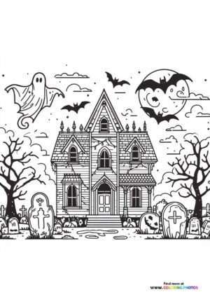 Halloween mansion