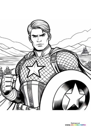 Handsome Captain America